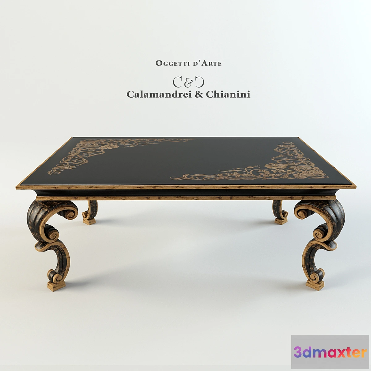1290283 - Coffee table Calamandrei & Chianini Tavoli 1500 3D Max