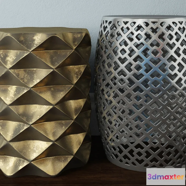 1290919 - Garden Stools 3D Max