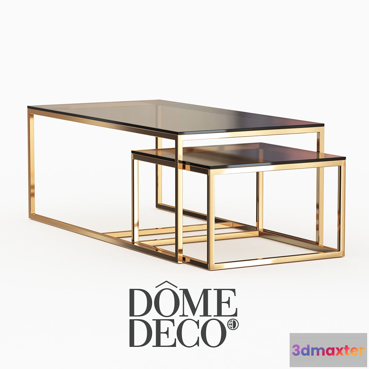 1291095 - Dome deco coffee tables 3D Max