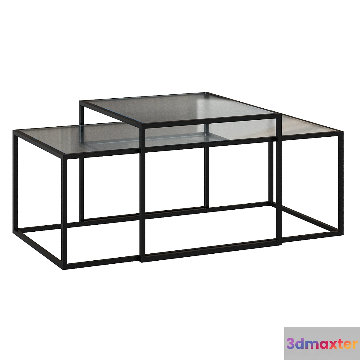 1297607 - Set of 2 tables Akemi 3D Max