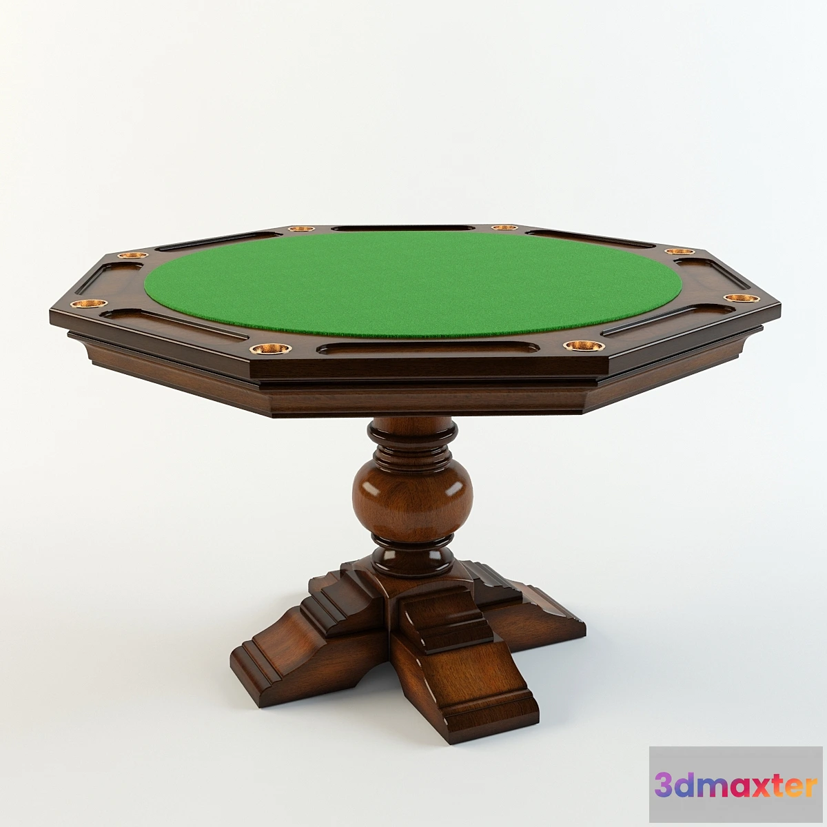 1298099 - Hooker Furniture poker table 3D Max