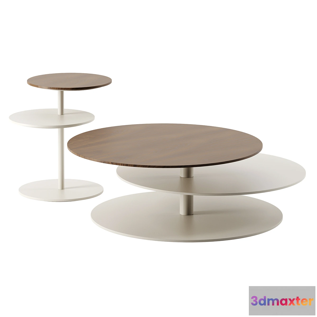 1299207 - Space coffee tables by Tonin Casa 3D Max