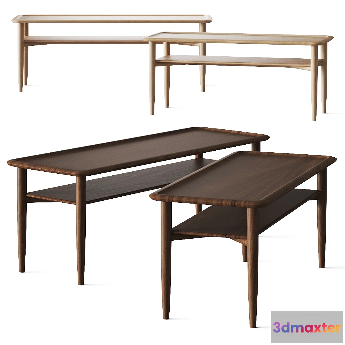 1299533 - Karimoku Kunst Coffee Tables 3D Max