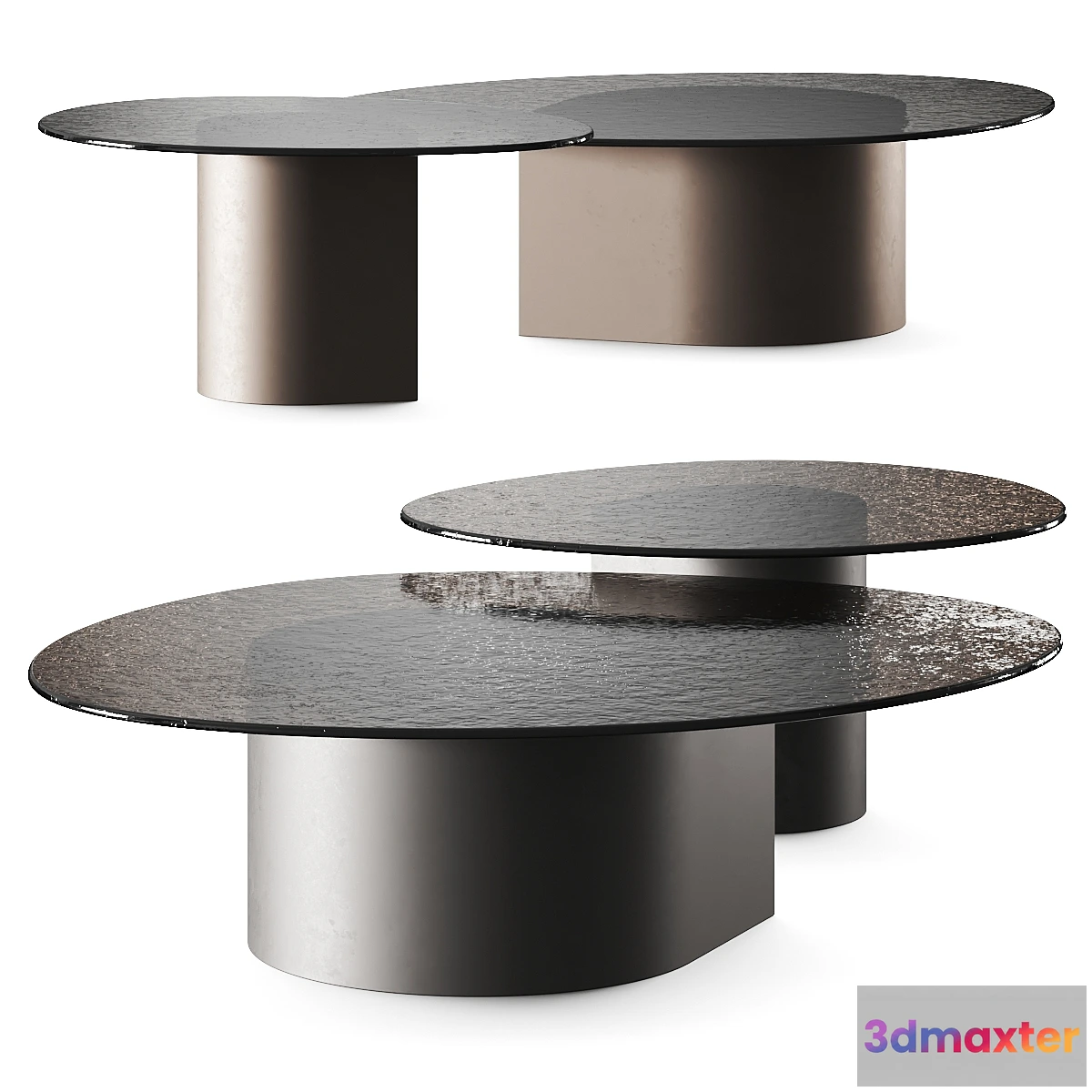 1299562 - Al2 Dakry Fusion Glass Coffee Tables 3D Max