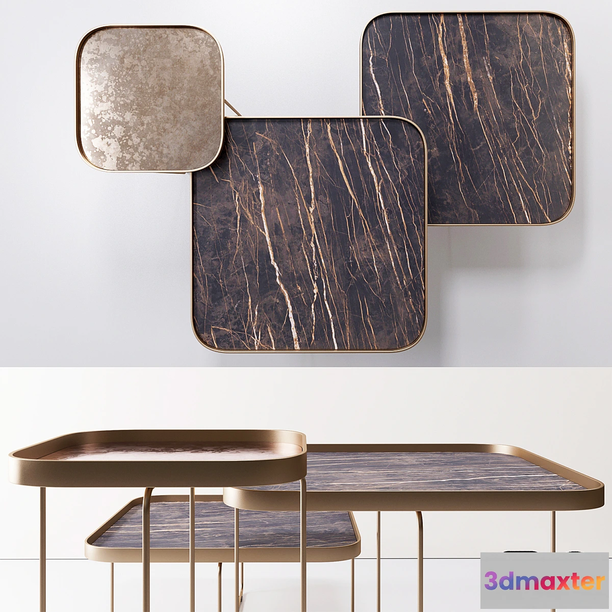 1299813 - Table by Cattelan Italia model Benny Keramik 3D Max