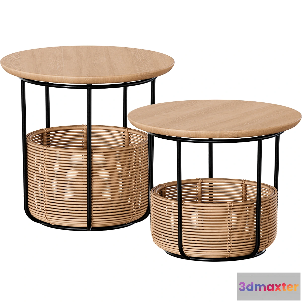 1300722 - Vincent Sheppard Basket table 3D Max