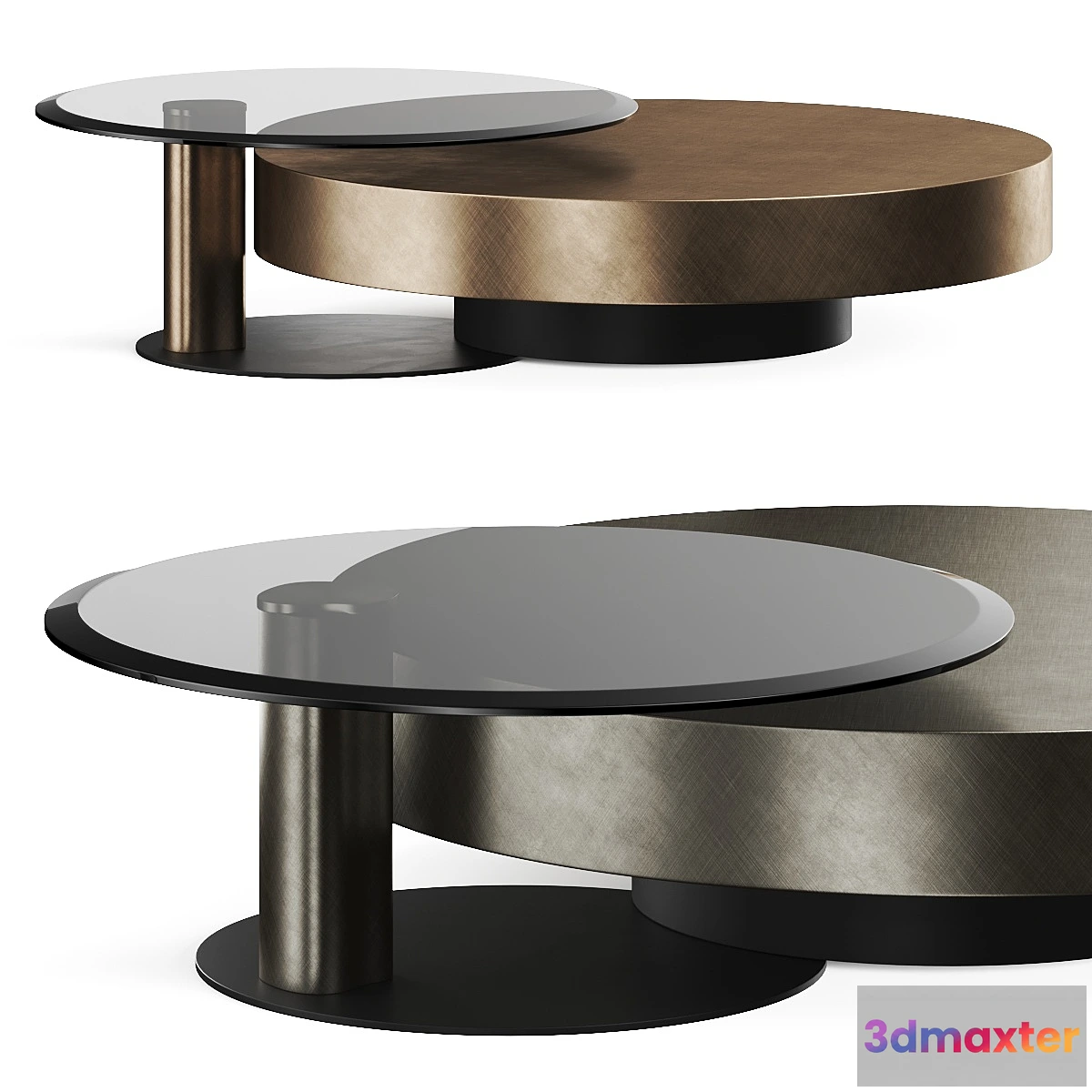 1304681 - Cattelan Italia Arena Coffee Tables 3D Max