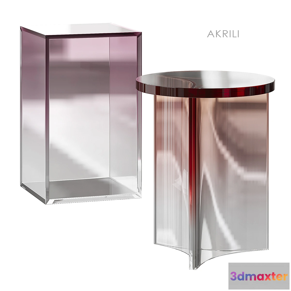 1305389 - Akrili side table La Redoute 3D Max