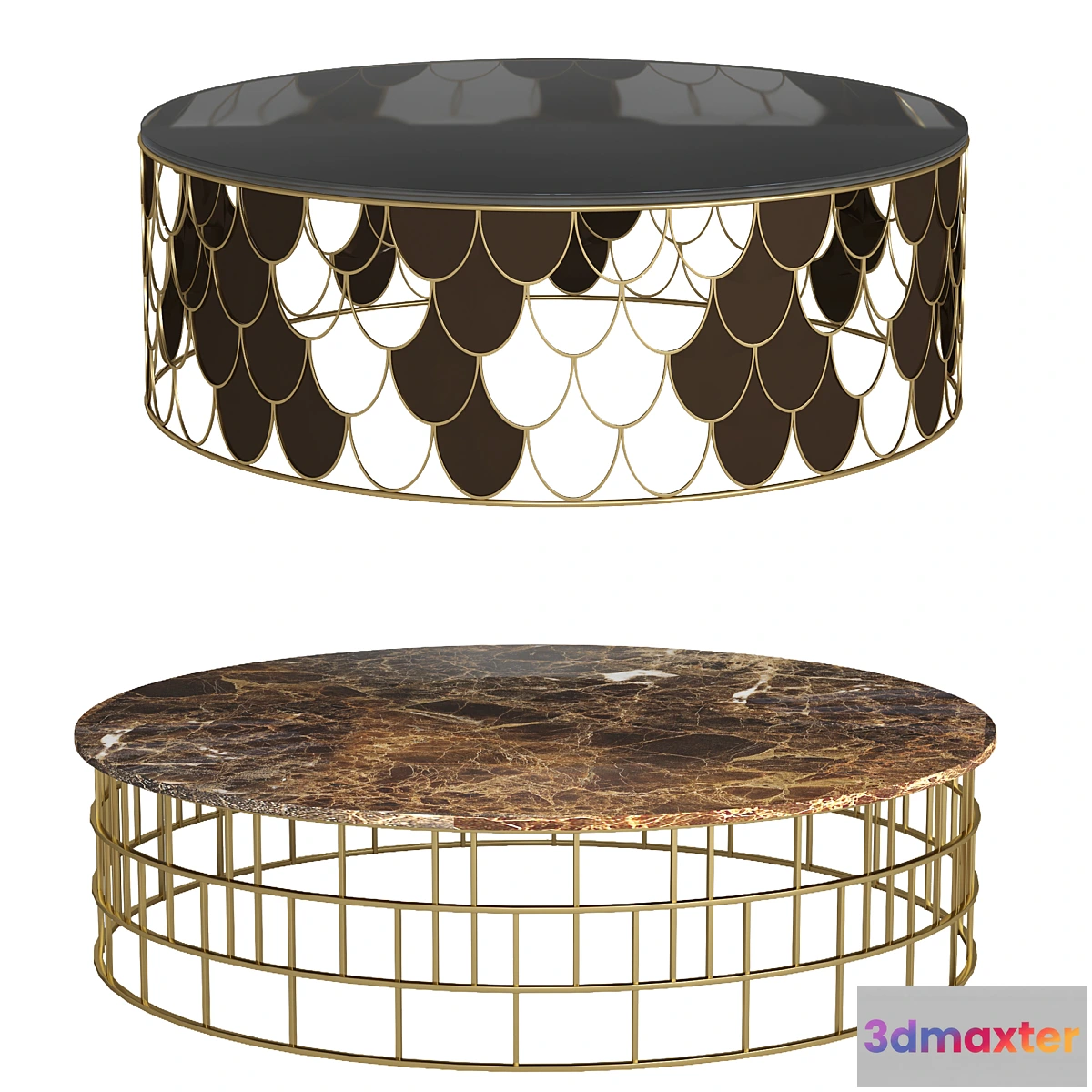 1306069 - Adriana Hoyos - Bolero Cocktail Table 3D Max