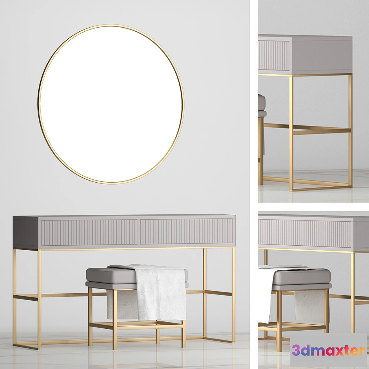 1306419 - Dressing table 2 3D Max