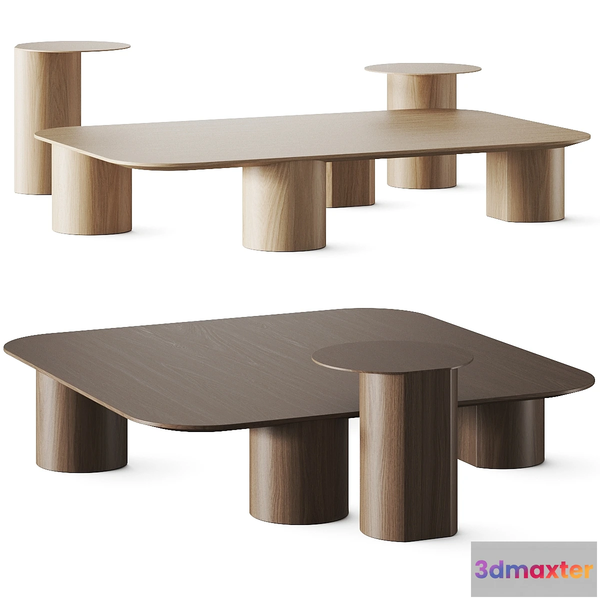 1307671 - Frigerio Elly Coffee Tables - No.2 3D Max