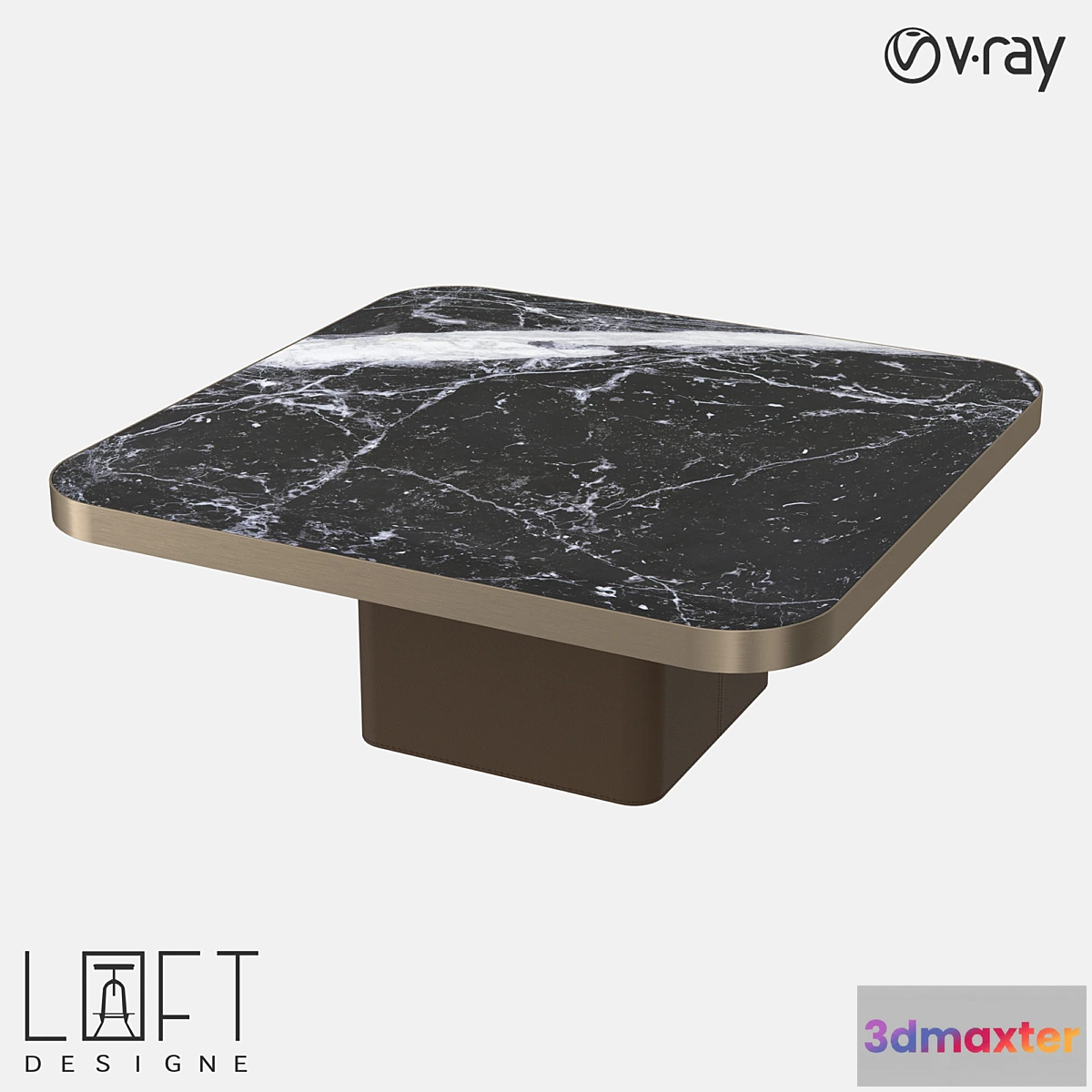 1307847 - Coffee table LoftDesigne 6694 model 3D Max