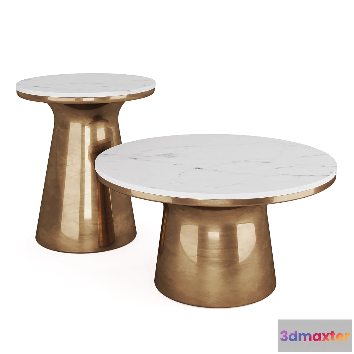 1308880 - Dantone Home Set Coffee Table - Cork 3D Max