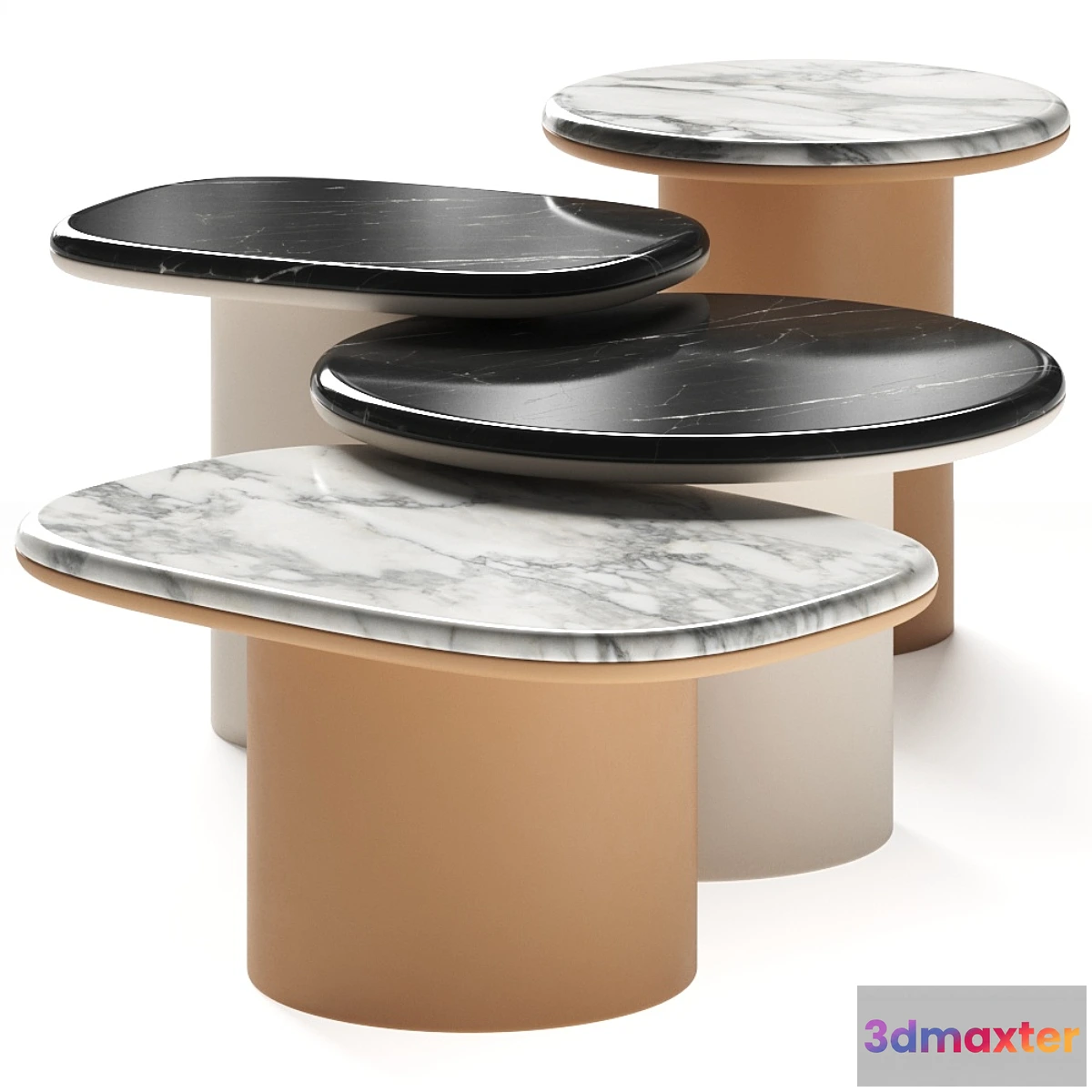 1308982 - Secolo Gemini Coffee Tables 3D Max
