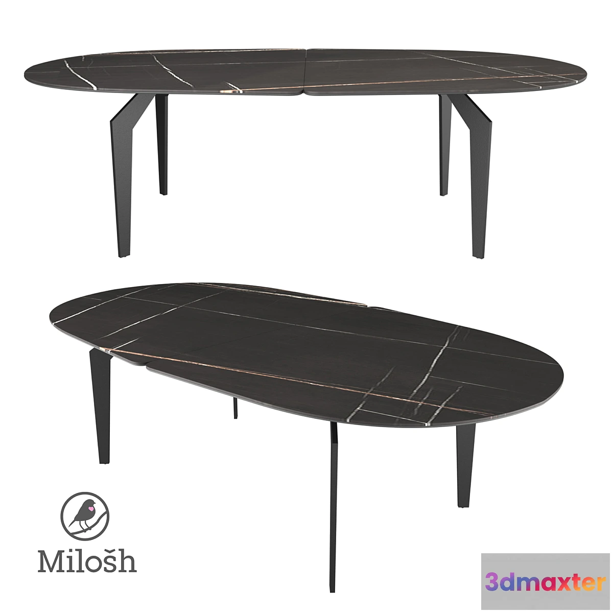 1309654 - Coffee Table Milosh Tendence 701045 3D Max