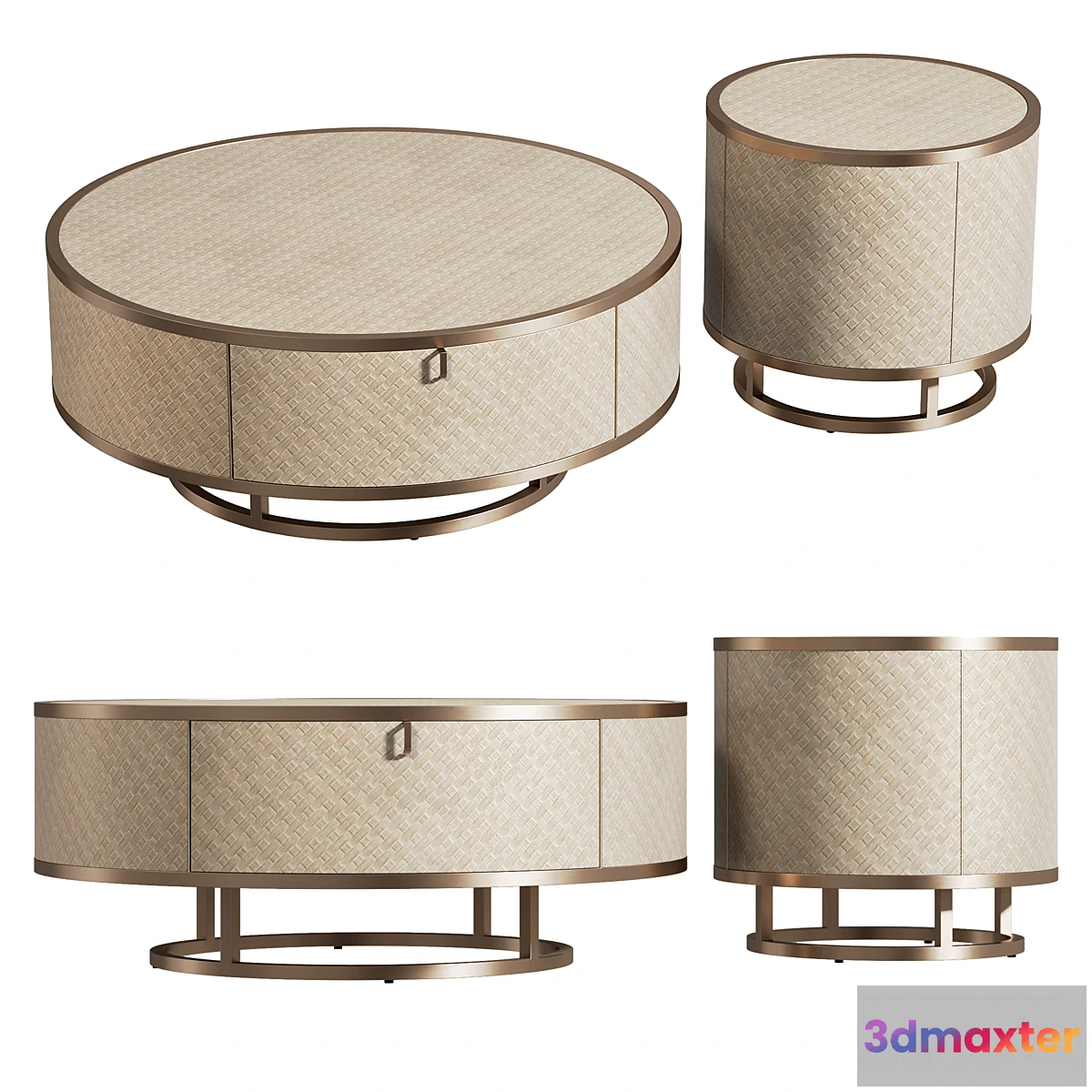 1310578 - EICHHOLTZ coffee table NAPA VALLEY 3D Max