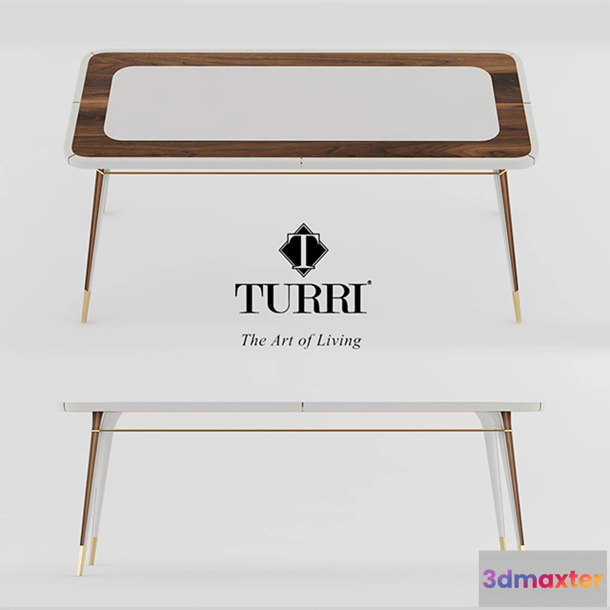 1312202 - Turri Table 3D Max
