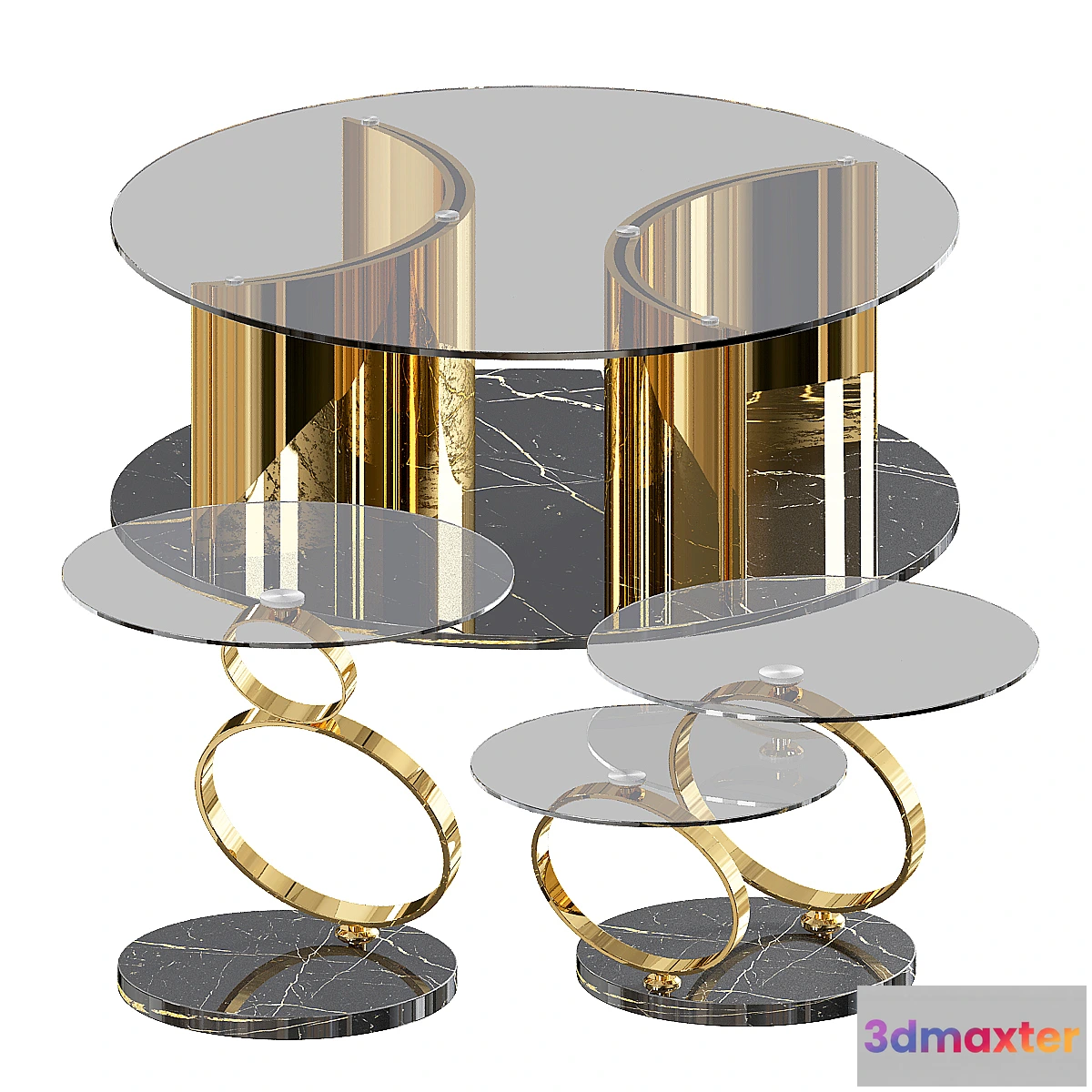 1312629 - Abelia coffee table 3D Max