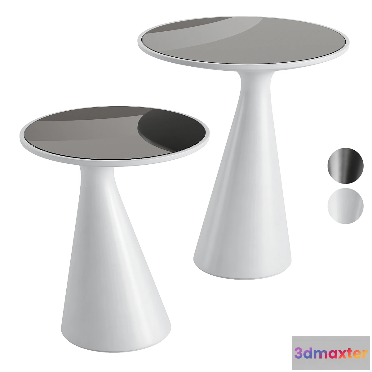 1313200 - Cattelan Peyote 2021 Tavolino Lacquer 3D Max