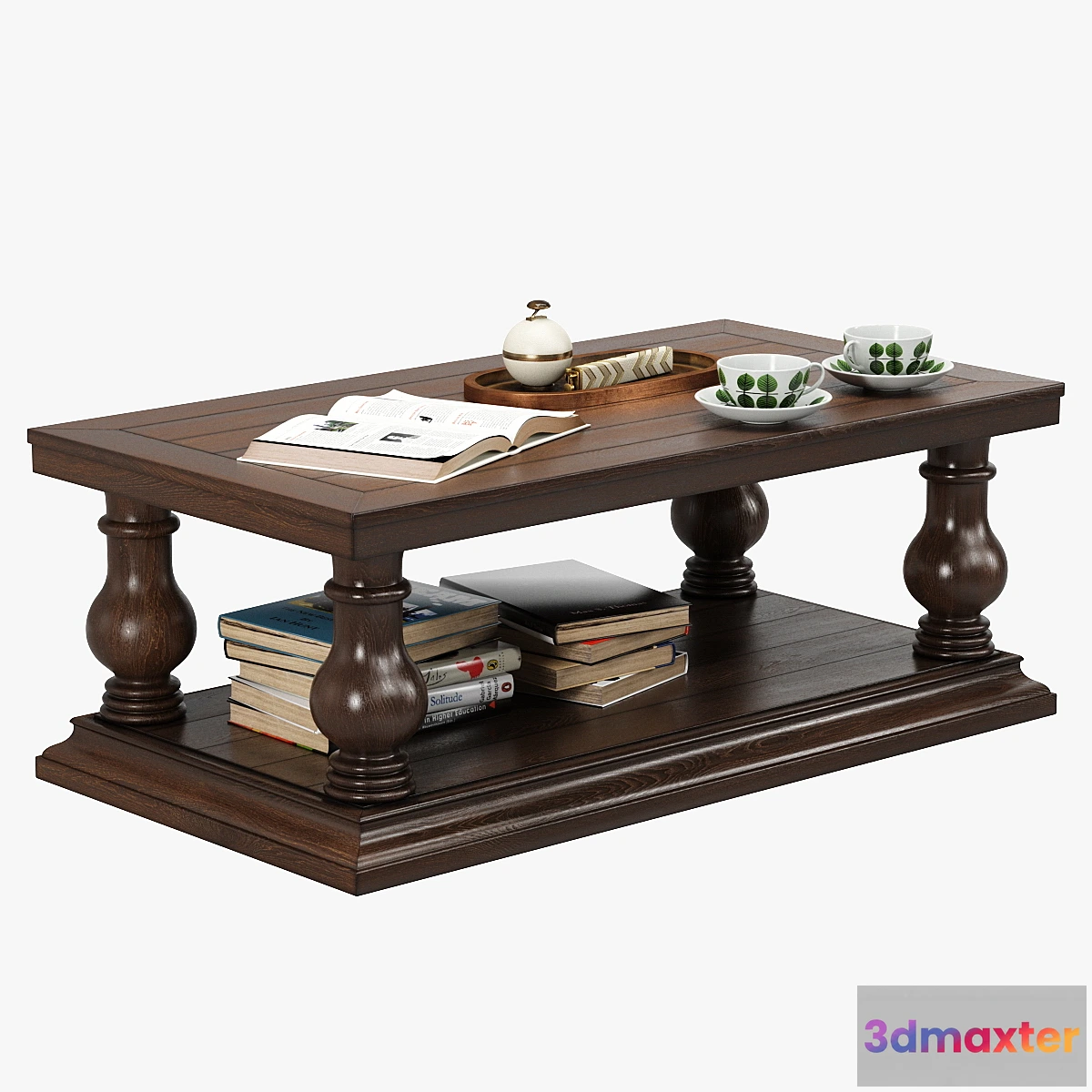 1314567 - Pottery Barn Lorraine Coffee Table 3D Max