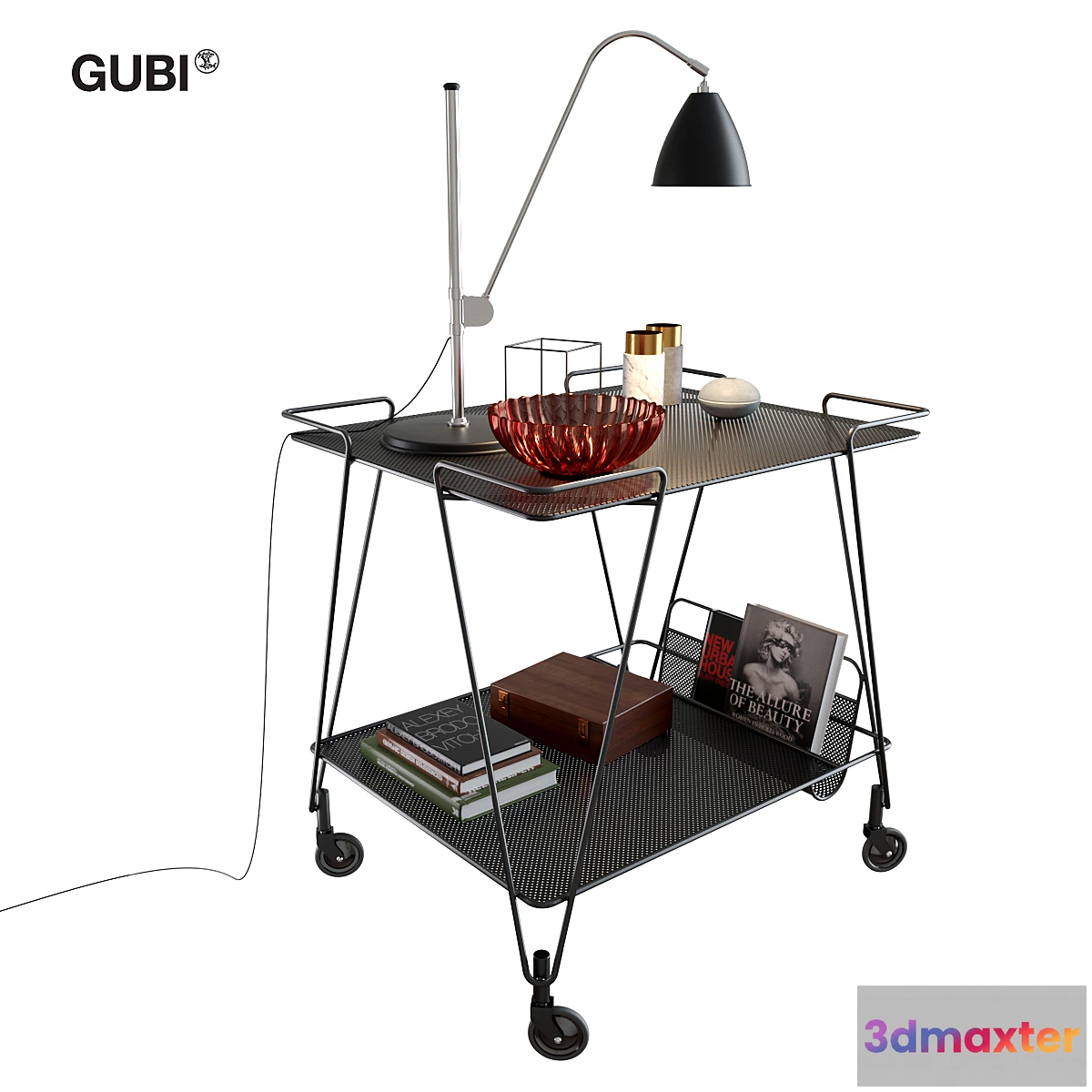 1318004 - GUBI TROLLEY 3D Max