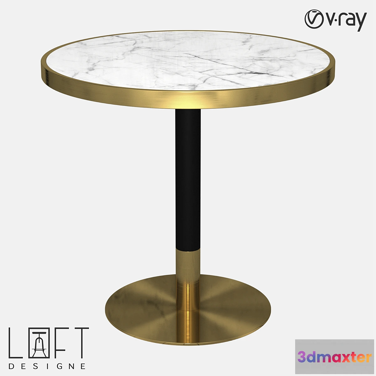 1319216 - TABLE LoftDesigne 60830 model 3D Max