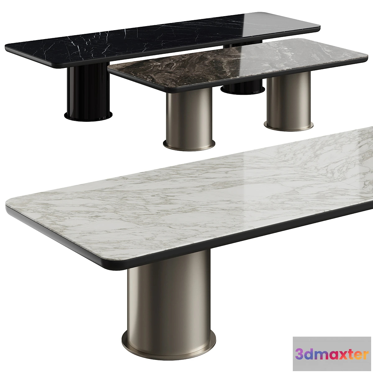 1319658 - Minotti Brady Dining - No.2 3D Max