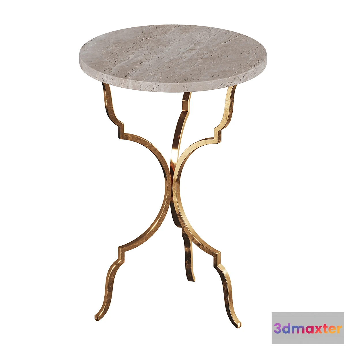1319822 - Decorative table 5540-50 Gramercy Home Hooker 3D Max
