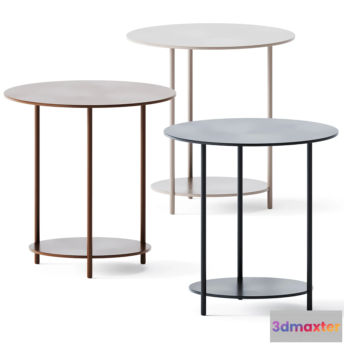 1320536 - Coffee Table Tavolino Circle by Novamobili 3D Max
