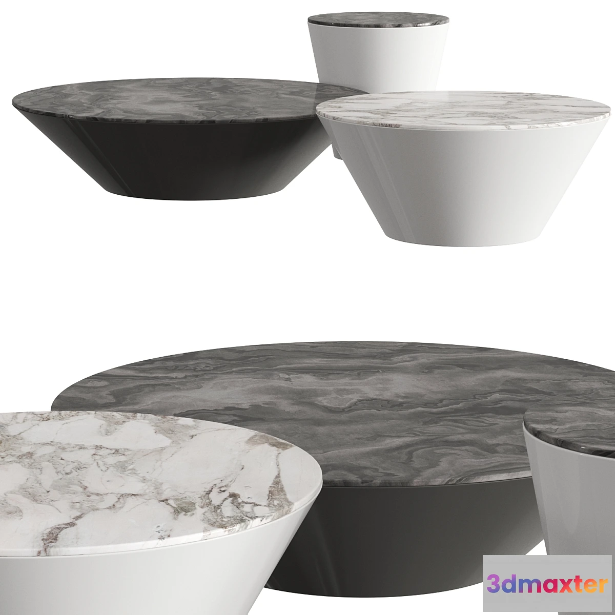 1323029 - Acerbis Pond Coffee Tables - No.2 3D Max