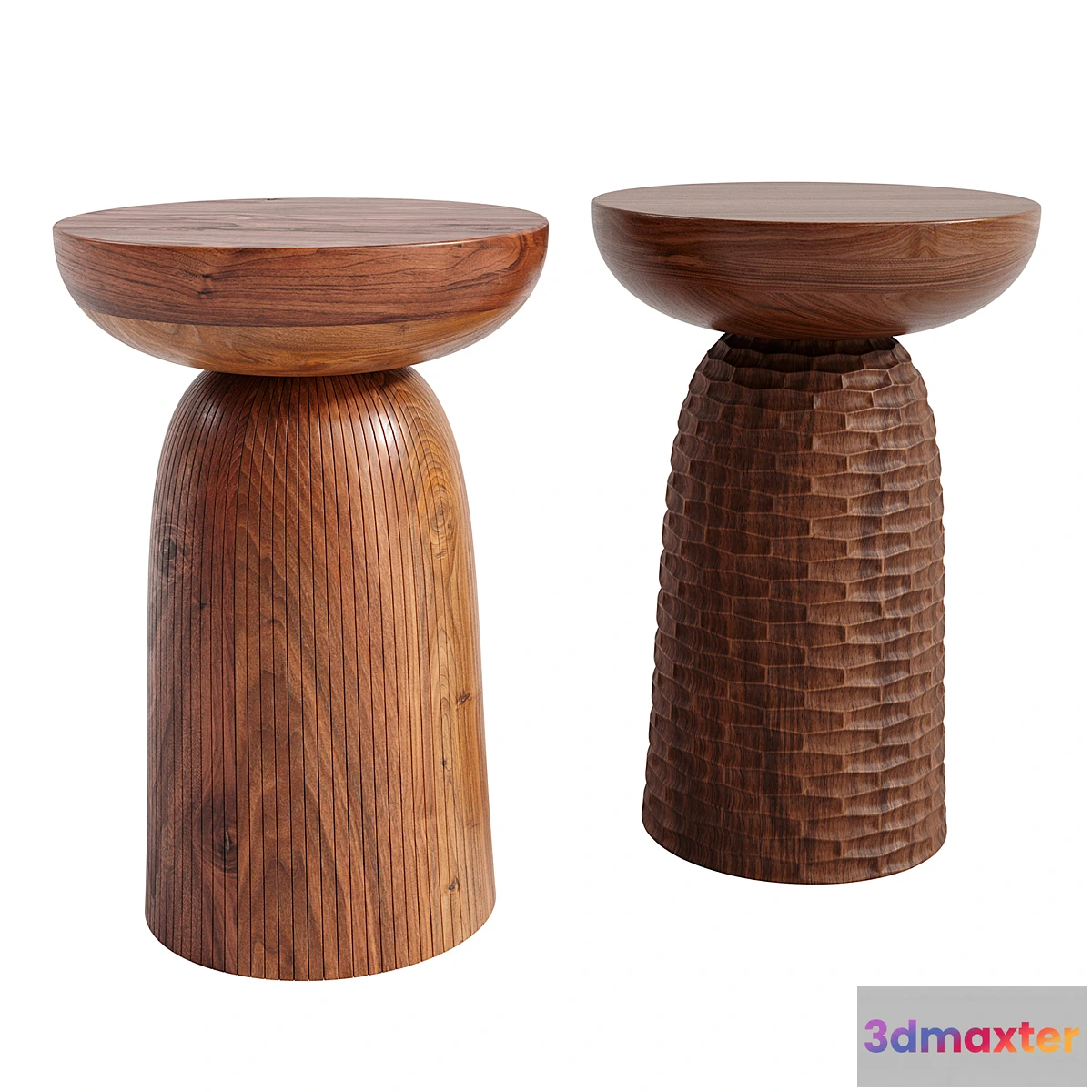 1323248 - Nera Stool Monica Forster - No.2 3D Max