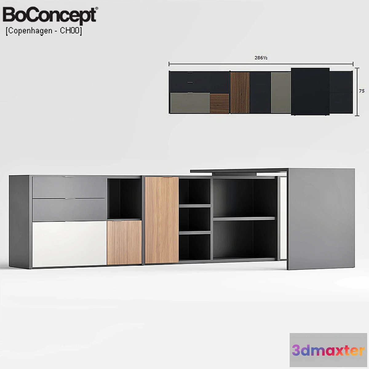 1324194 - BoConcept Copenhagen 3D Max