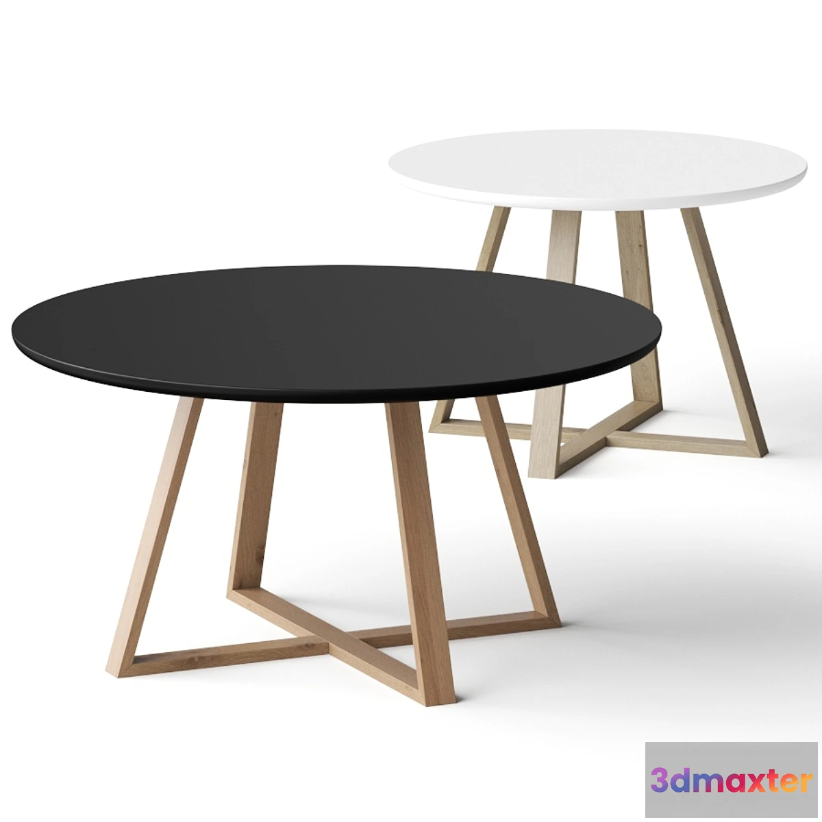 1324282 - Nordic Studio Minimalist Creative Round Coffee Tables 3D Max