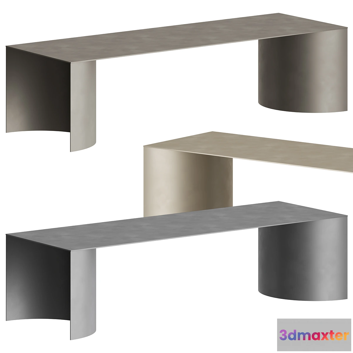 1324293 - De Castelli Plateaux of Mirror 3D Max