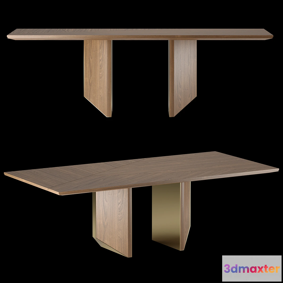 1324862 - Dining table HOLL OUTLINE 3D Max