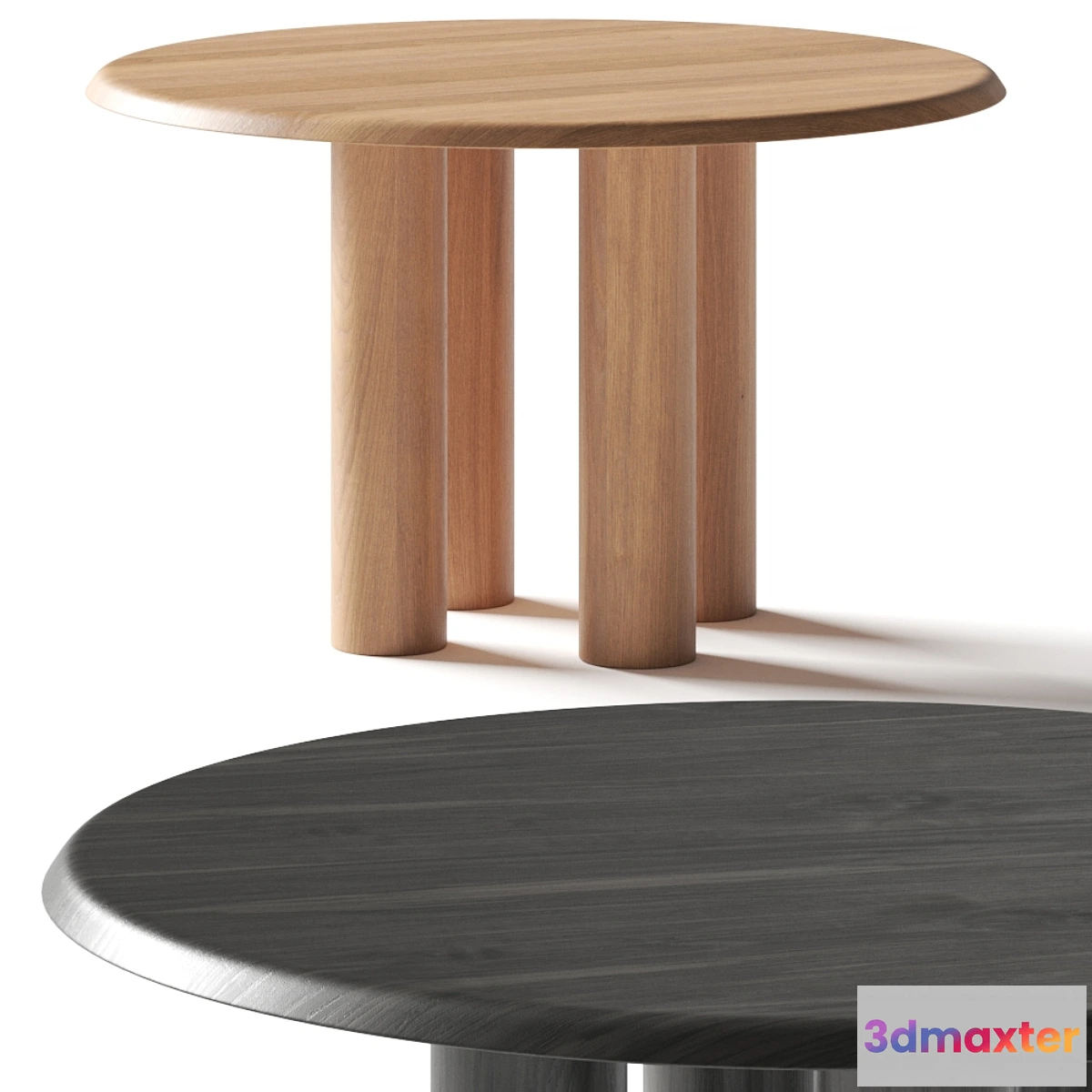 1327068 - Fredericia Furniture Islets Dining Table 3D Max