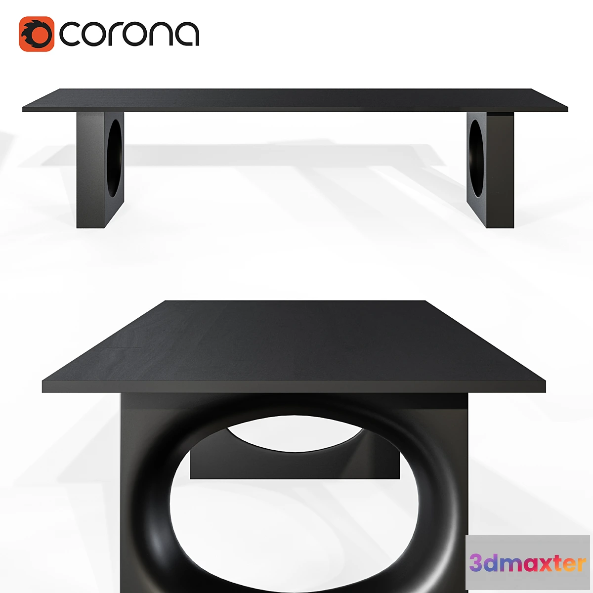 1329005 - Kristalia HOLO MEETING  Table - No.2 3D Max