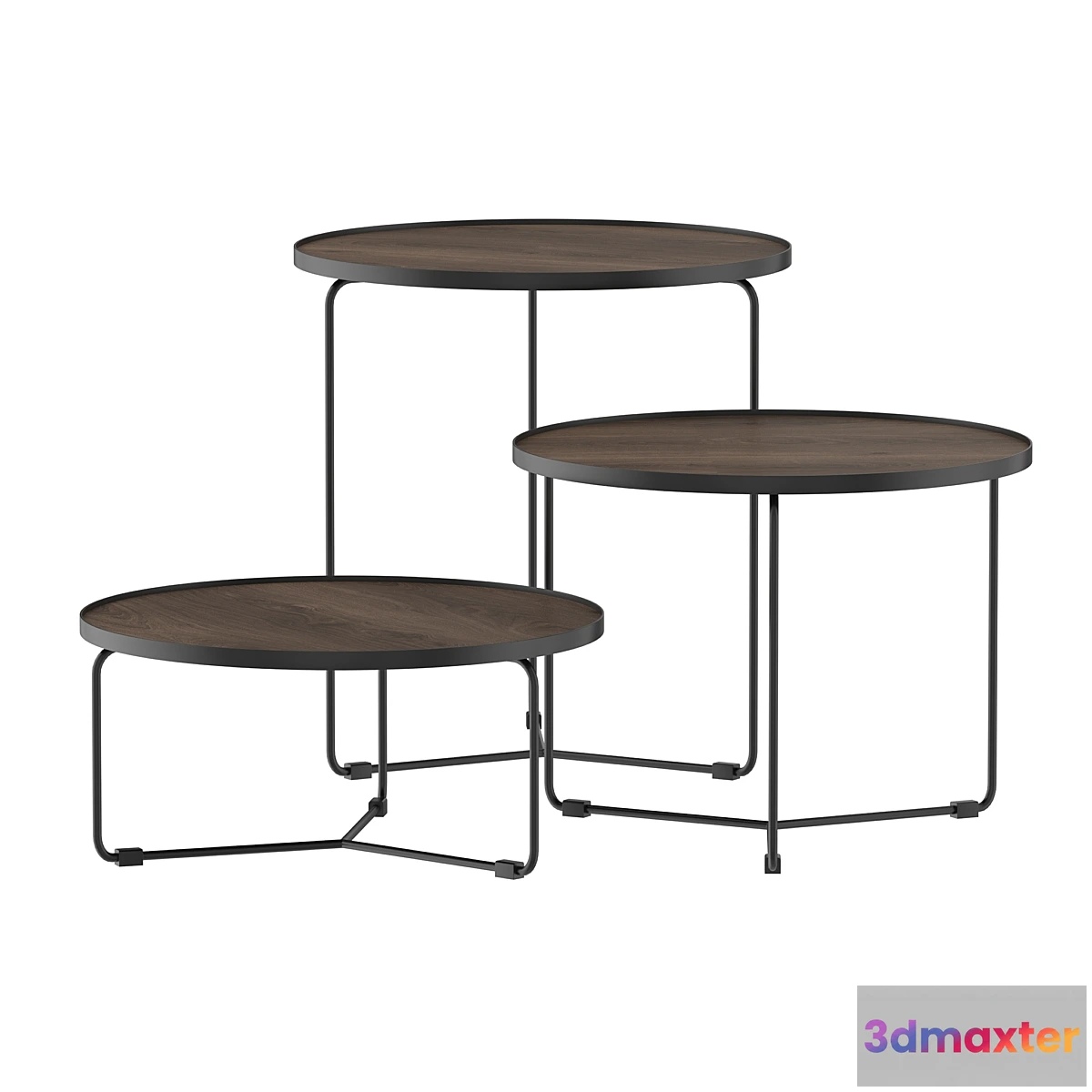 1329628 - Cattelan Italia Billy Wood Coffee Table 3D Max