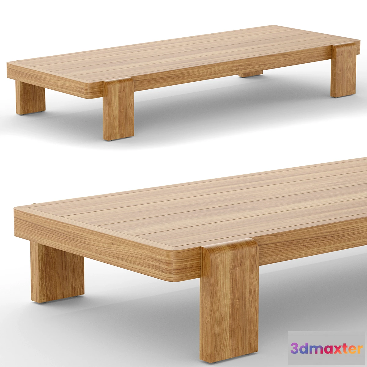 1329826 - RH outdoor vigo coffee table 3D Max