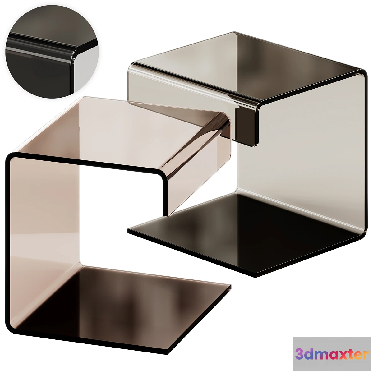 1333639 - Amalia Side Table by Metro Lane - No.2 3D Max