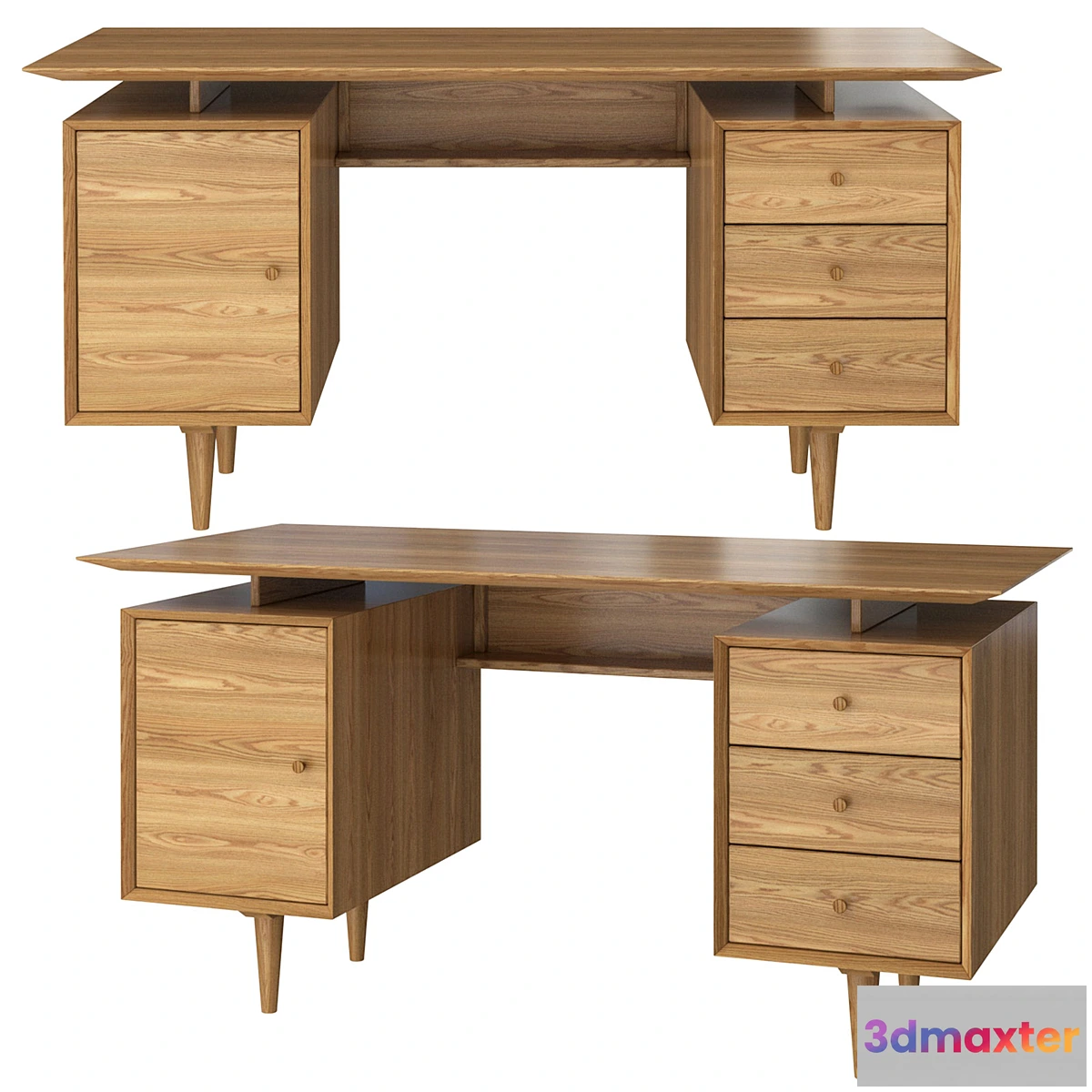 1333780 - Quilda writing desk 3D Max