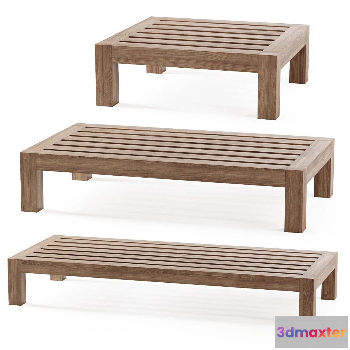 1334112 - Lars coffee tables by Piet Boon 3D Max