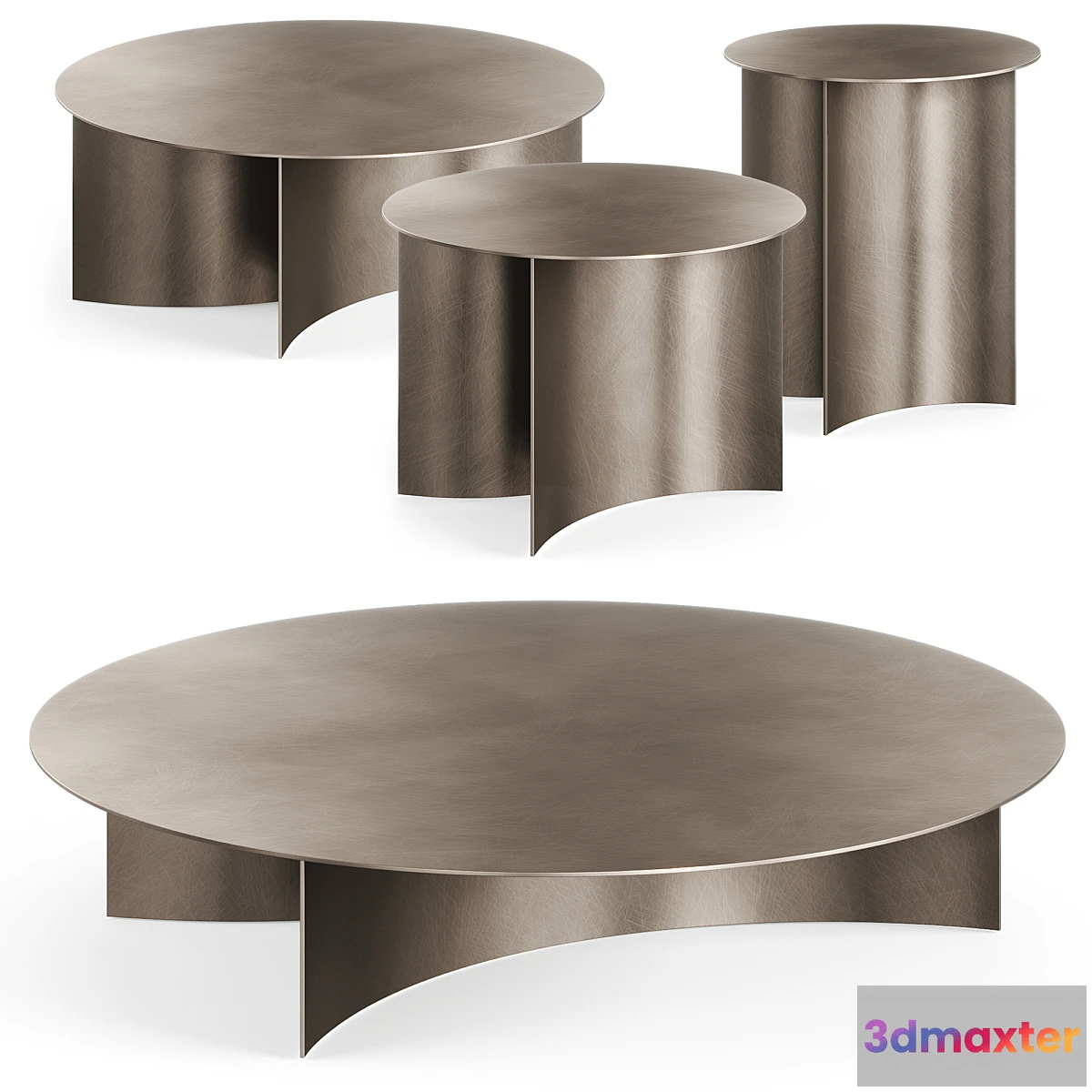 1334590 - Flou Pierre 2021 Brush Oxide Coffee Table 3D Max