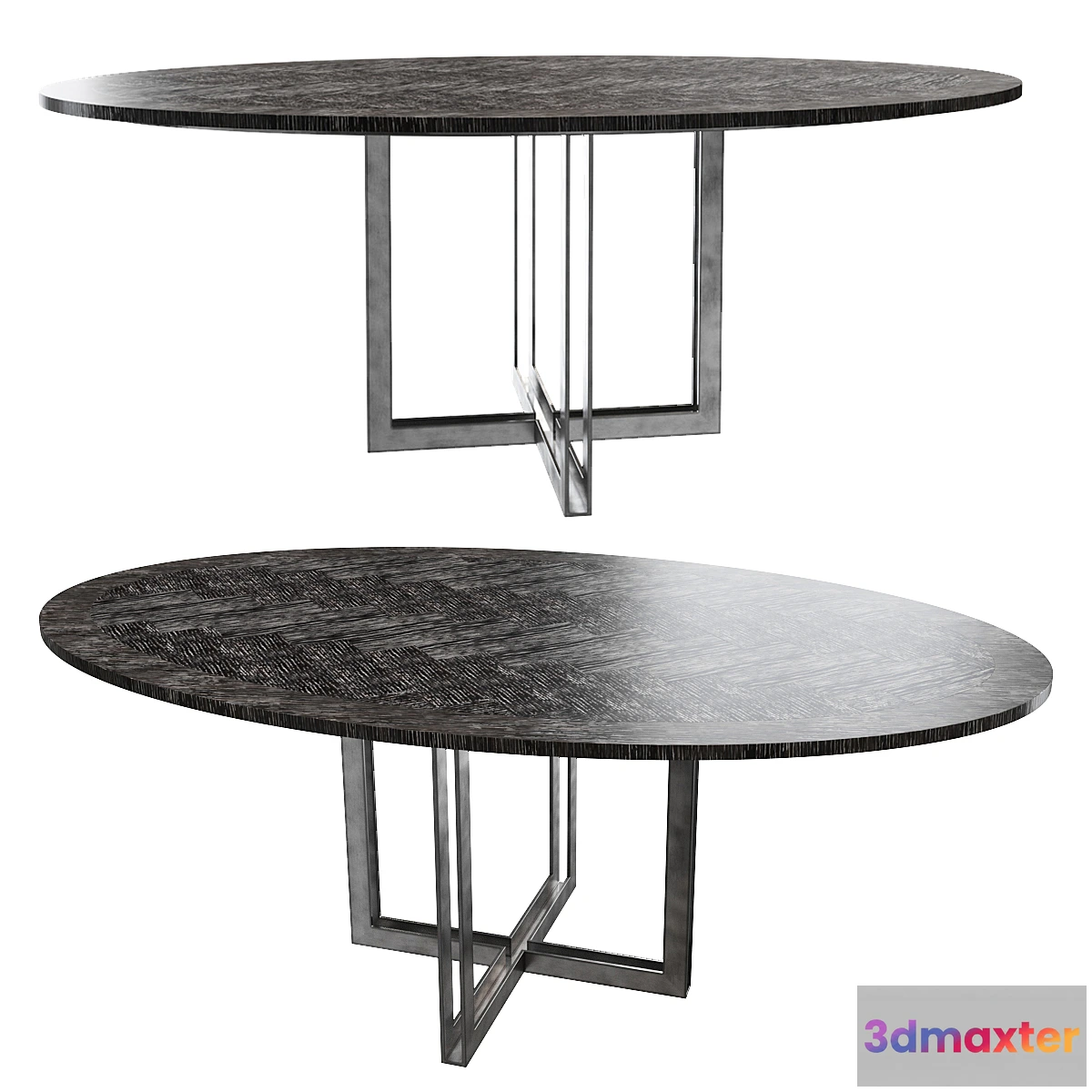 1334594 - Eichholtz DINING TABLE MELCHIOR OVAL - No.2 3D Max