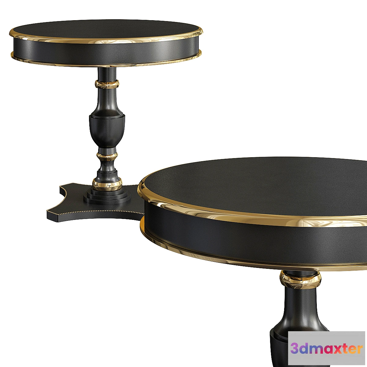 1334734 - La Casa Grifoni ROUND SPIRAL SIDE TABLE 3D Max