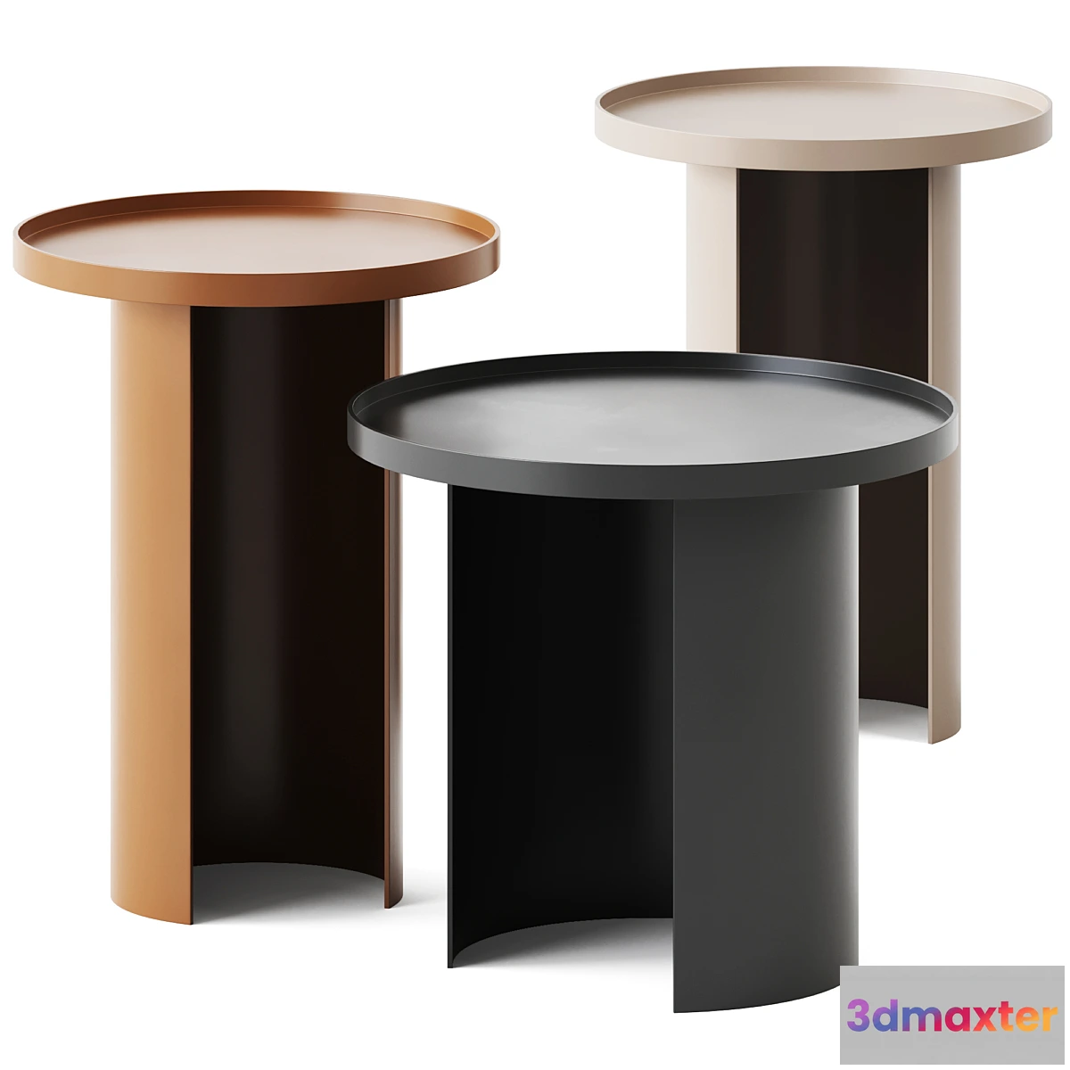 1336237 - Coffee Tables Moss by Gianfranco Ferre Home 3D Max