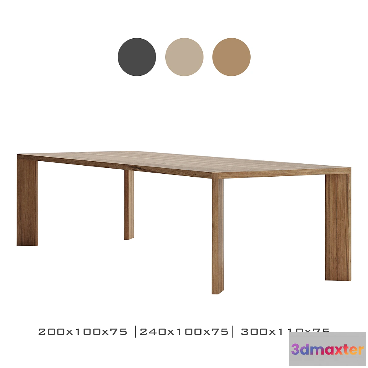 1341440 - Miniforms manero table 3D Max