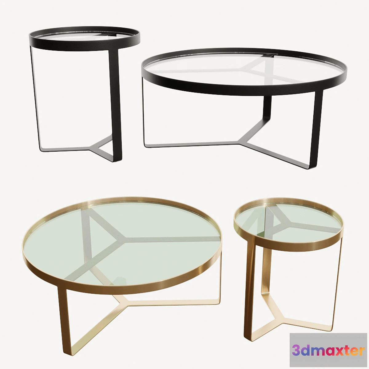 1341442 - Made Aula coffe tables 3D Max
