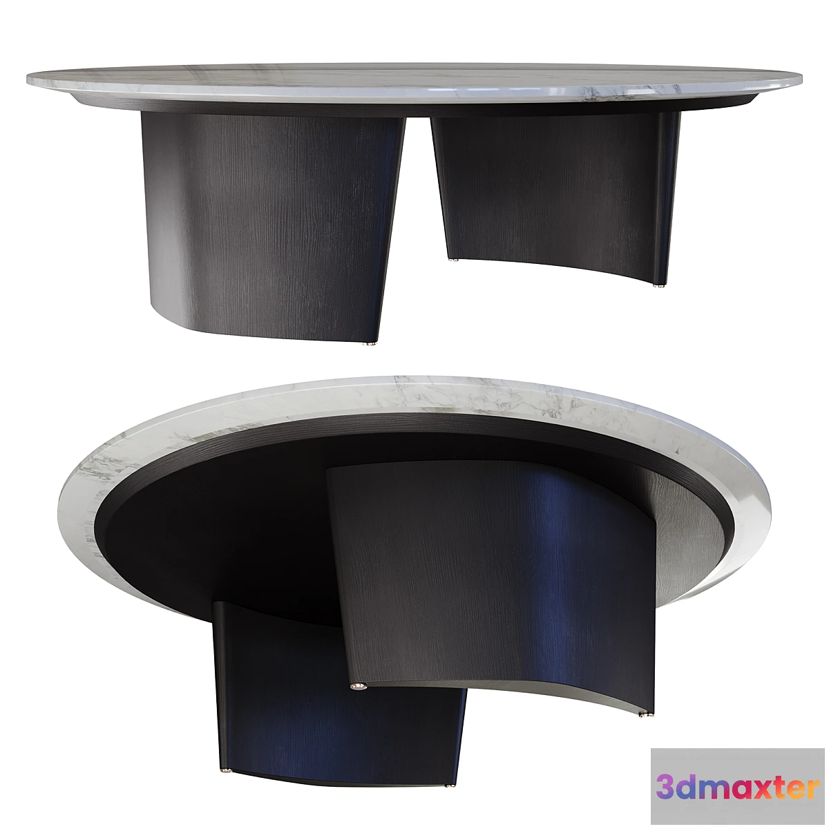 1341912 - Minotti _ Song Coffee Tables - No.3 3D Max