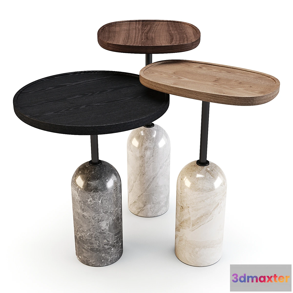 1342268 - Porada Ekero - Side Tables 3D Max